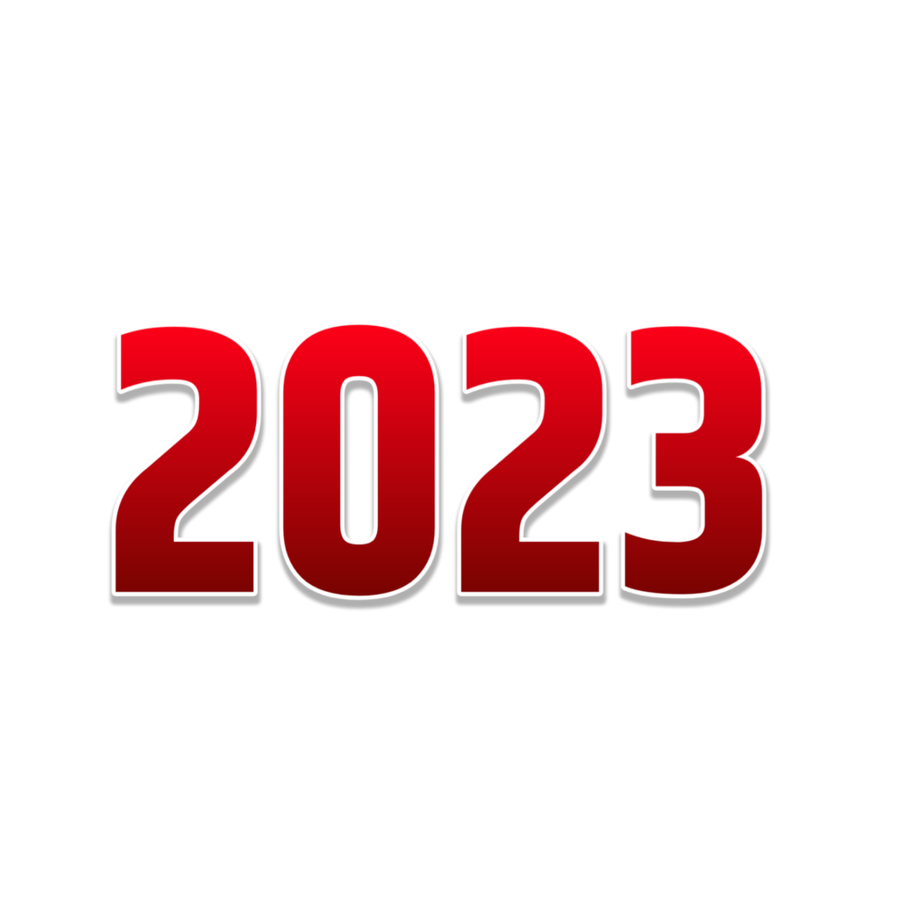 2023 Png transparent image| 2023 Number Text Png images download| happy new year 2023 png images - Image 2