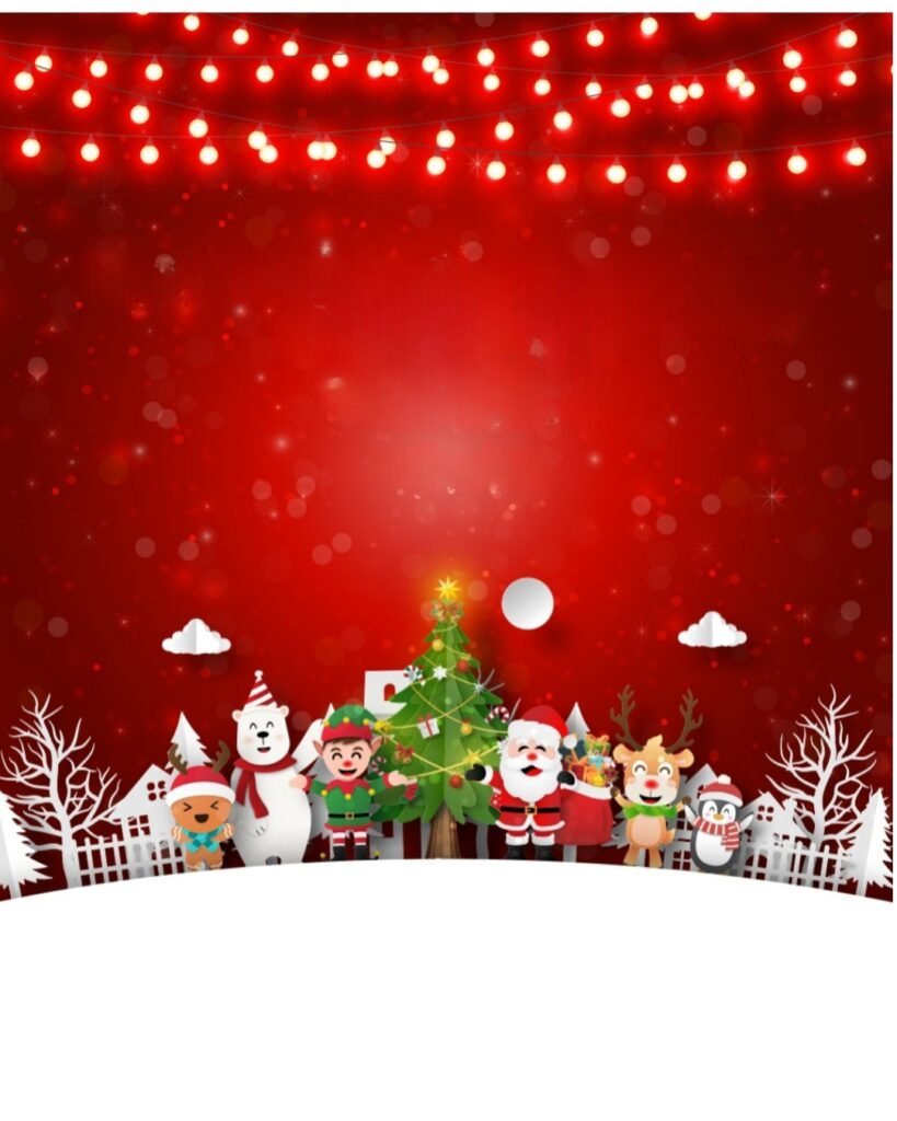 क्रिसमस पोस्टर| christmas posterBackground images| Merry christmas banner editing background images - Image 5