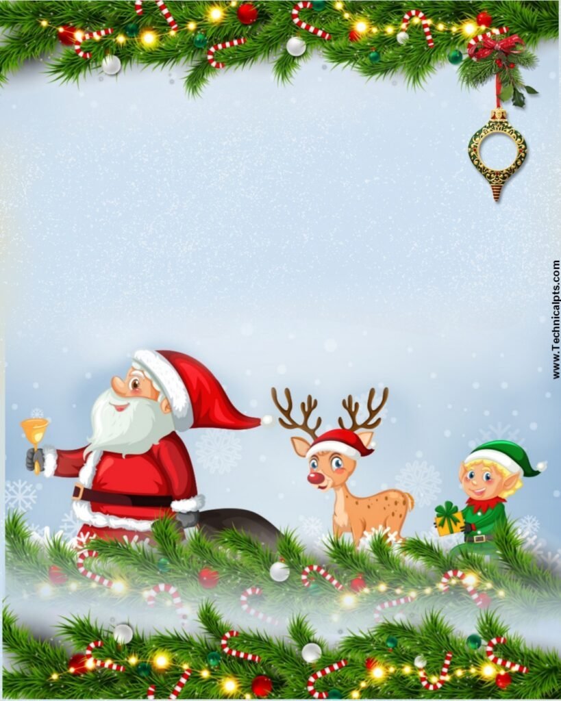 क्रिसमस पोस्टर| christmas posterBackground images| Merry christmas banner editing background images - Image 6