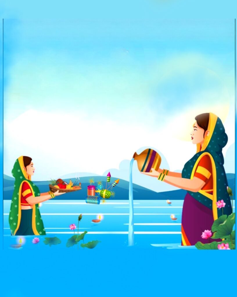 Chhath puja png background image Download| Chhath Puja ka banner Kaise banaen mobile se  - Image 2