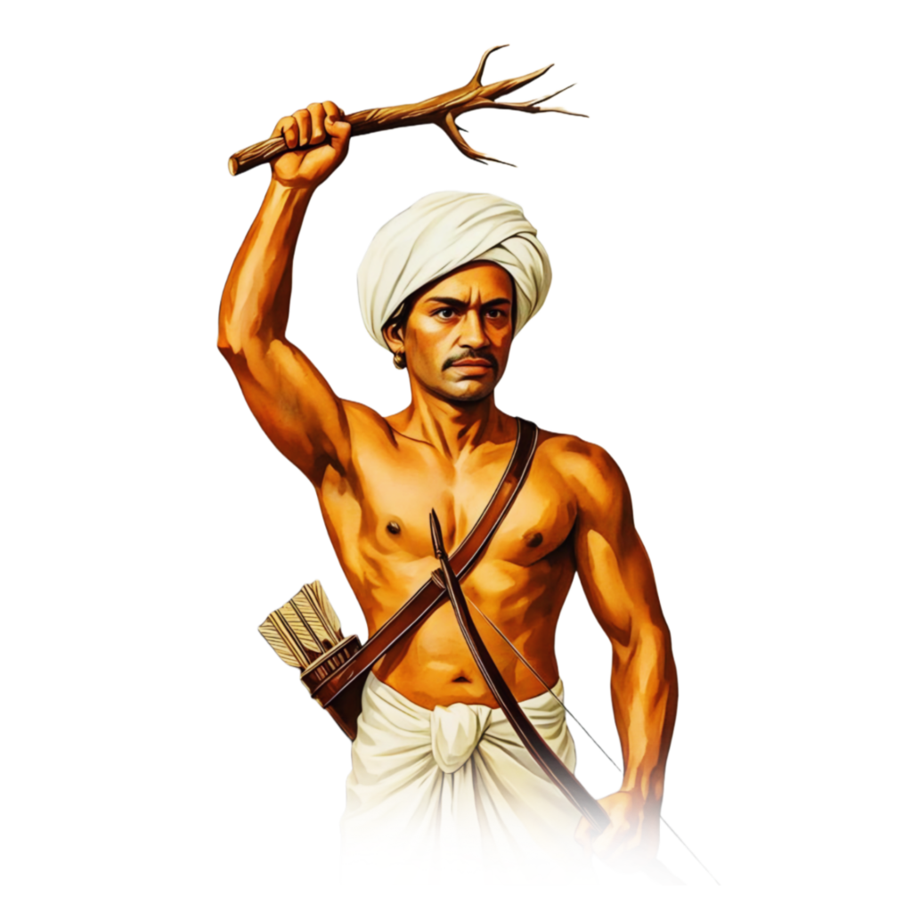 विश्व आदिवासी दिवस का बैनर बनाएं मोबाइल से| Aadivasi Divas banner editing PNG background image download - Image 4