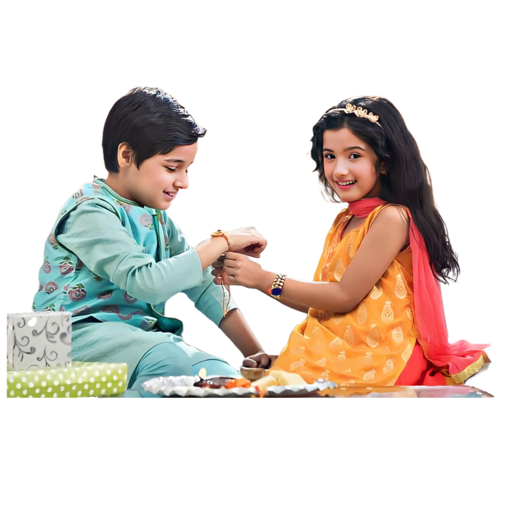 Happy Raksha Bandhan brother sister image download