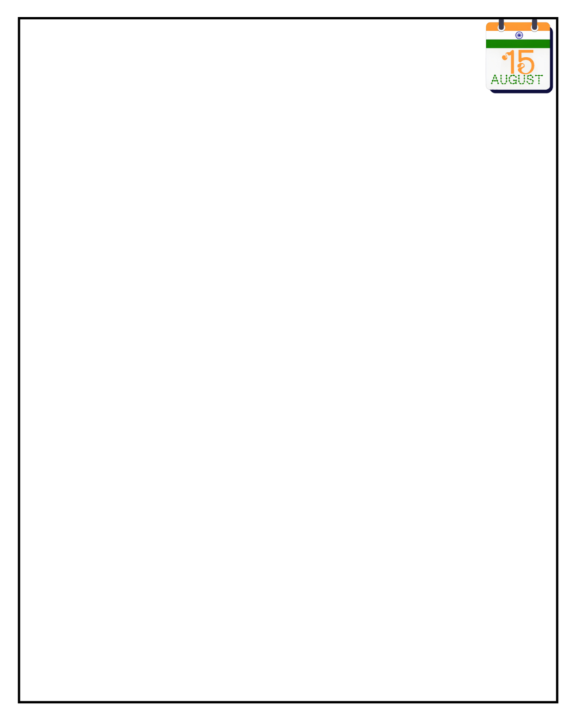 15 August Poster Kaise Banaye Mobile Se | Independence Day Poster 2025 | 15 August poster design background PNG image download - Image 3