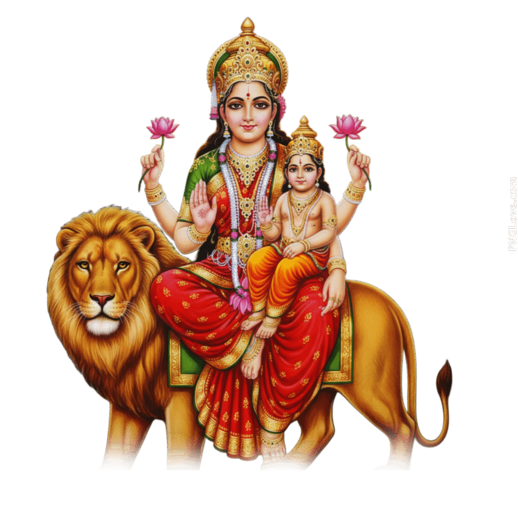 मोबाइल से नवरात्रि का पोस्टर कैसे बनाएं? | Day 5 Maa Skandamata Poster Tutorial | Festival Poster Design - Image 7