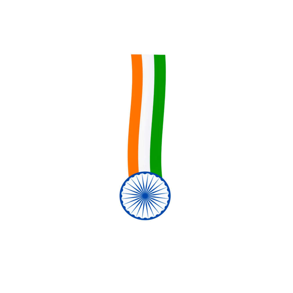 Indian flag Ribbon PNG image download