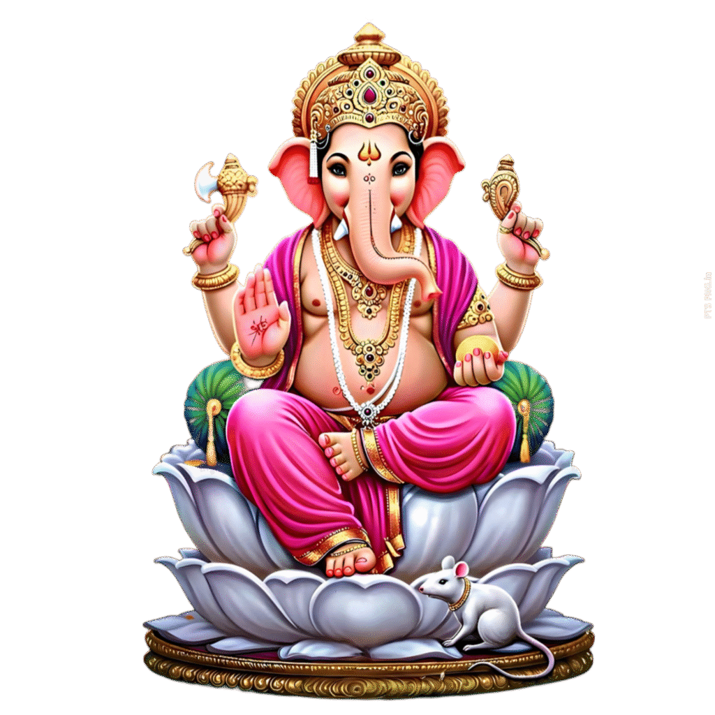 Load Ganesha high quality PNG transfer image download, Ganesh ji PNG image download,Ganesh Bhagwan PNG photo 