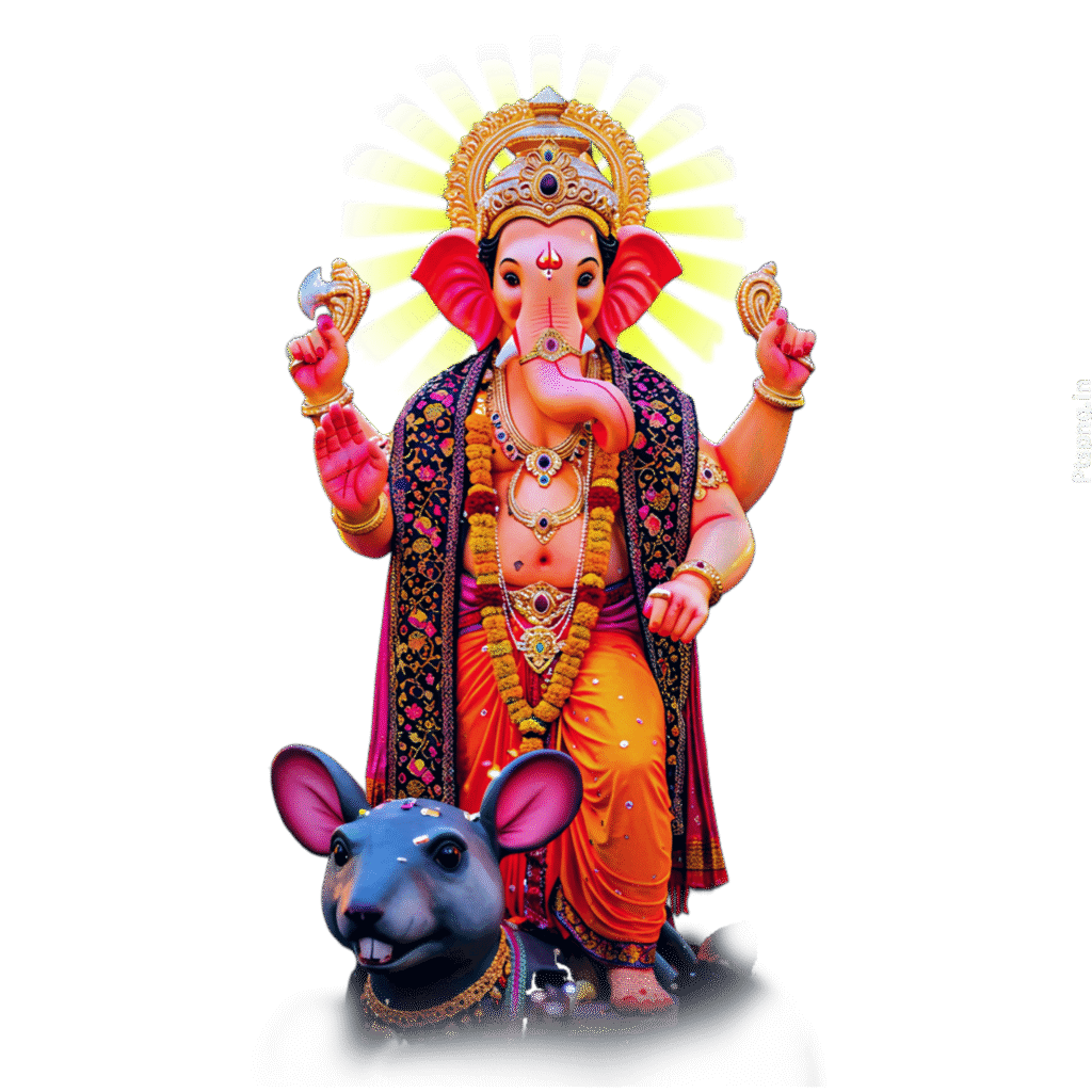 Lord Ganesha HD PNG image download, Bhagwan Ganesh photo PNG image, hi Kalu high quality Ganesh PNG image download