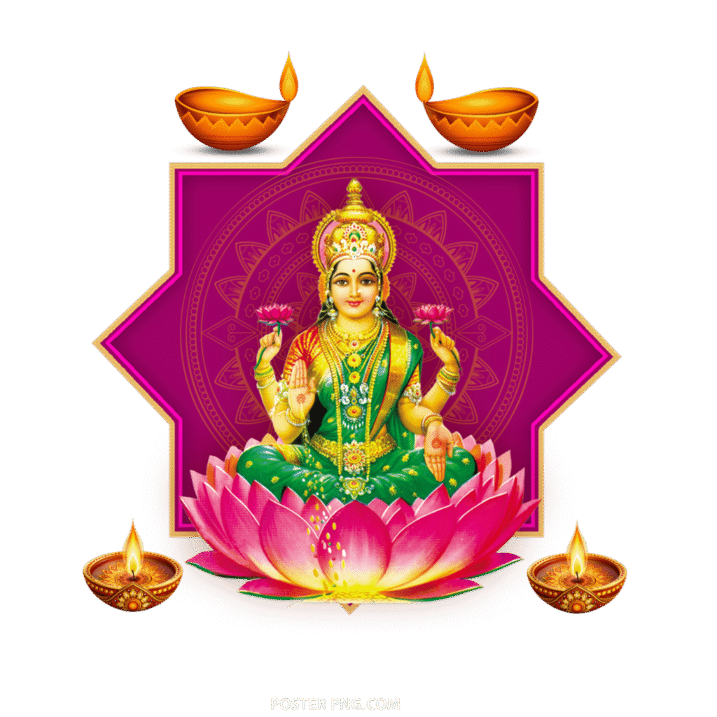 Goddess Lakshmi PNG transparent image for Diwali editing , Lakshmi HD PNG image, happy Diwali Lakshmi PNG image