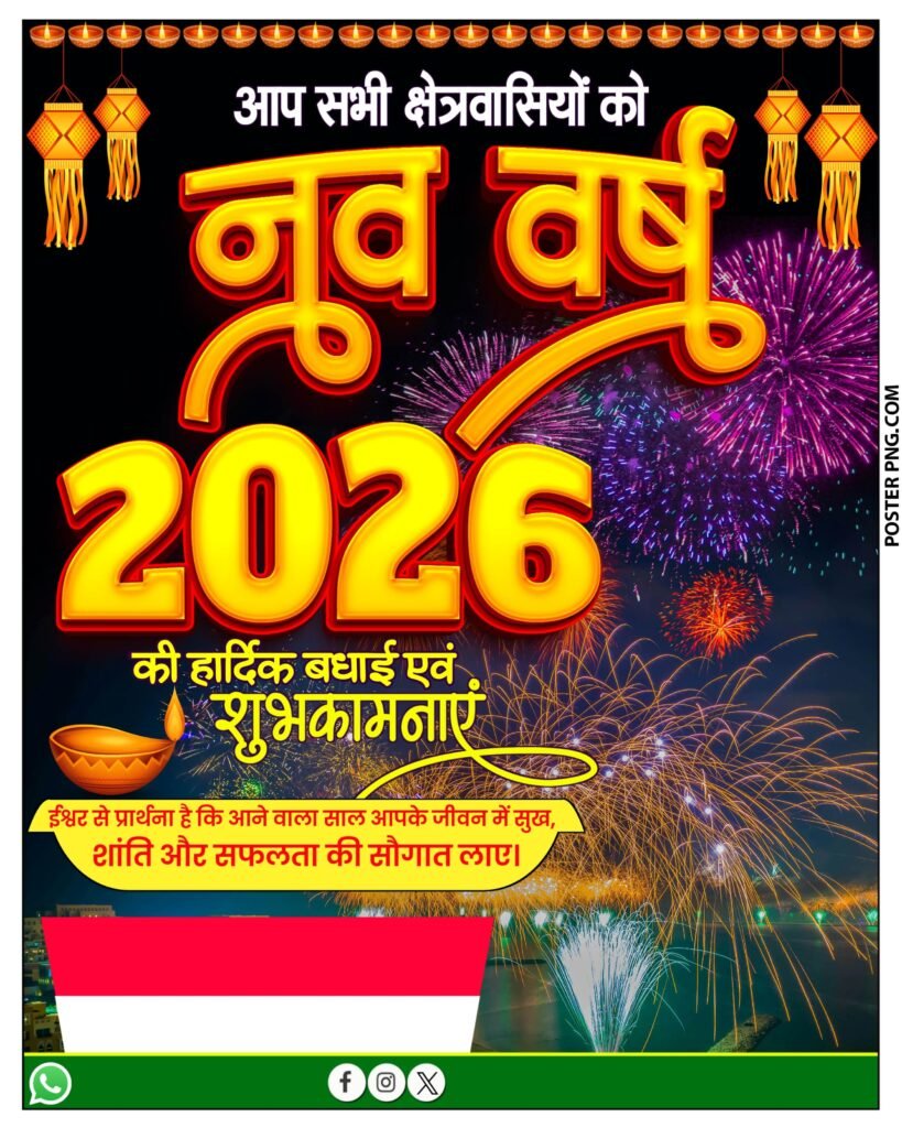 Happy New Year 2026 Poster download, happy new year 2026 poster kaise banaye, how to make happy new year 2026 poster, mobile se 2026 ka poster kaise banaye, new year 2026 poster, 2026 ka poster, naye saal ka poster, poster kaise banaye, mobile se poster banana, poster editing, new year poster design, happy new year banner, 2026 new year poster, poster banane ka tarika, poster design